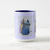 British Police Call Box Tasse (Zentrum)