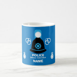 British Police Special Constable Kaffeetasse