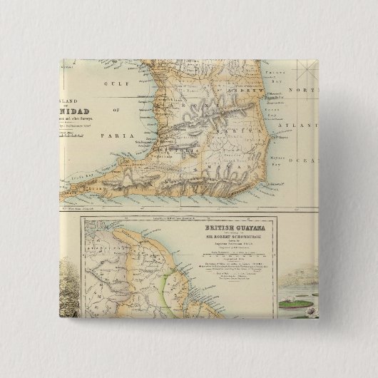 British Possessions an der Nordostküste Button (Vorderseite)