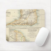 British Possessions an der Nordostküste Mousepad (Mit Mouse)