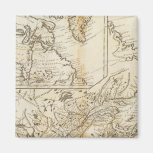 British Possessions in Nordamerika 2 Magnet