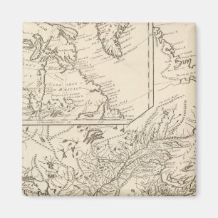 British Possessions in Nordamerika Magnet