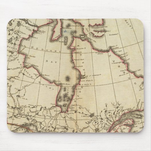 British Possessions in Nordamerika Mousepad (Vorne)