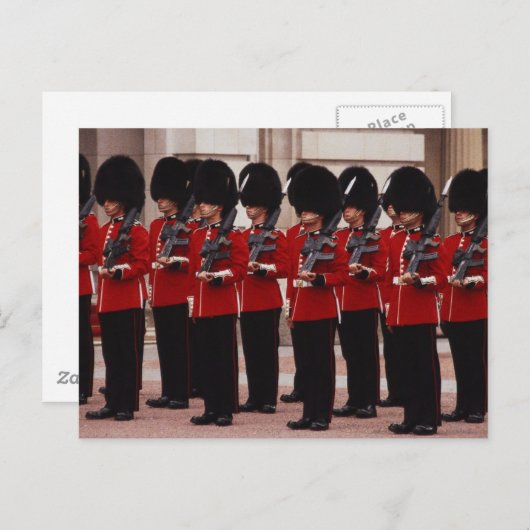 BRITISH POSTKARTE (Vorne/Hinten)