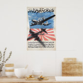 British Propaganda Poster for Egypt The darkness (Küche)