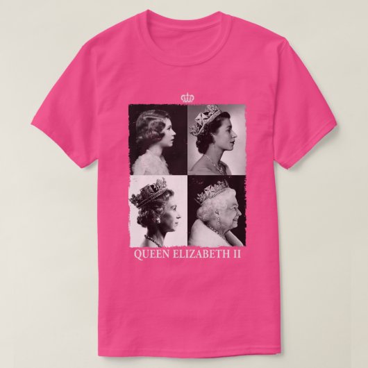 British Queens Platinum Jubilee - Ehrung der Eli T-Shirt (Design vorne)