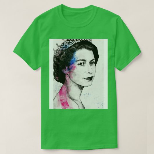 British Queens Platinum Jubilee - Ehrung der Eli T-Shirt (Design vorne)