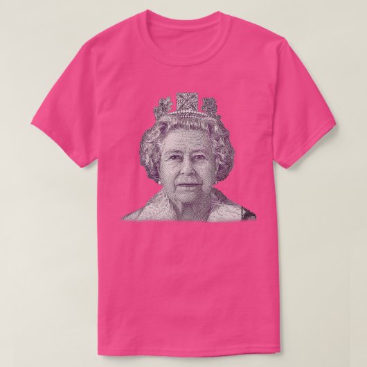 British Queens Platinum Jubilee - Ehrung der Eli T-Shirt (Design vorne)