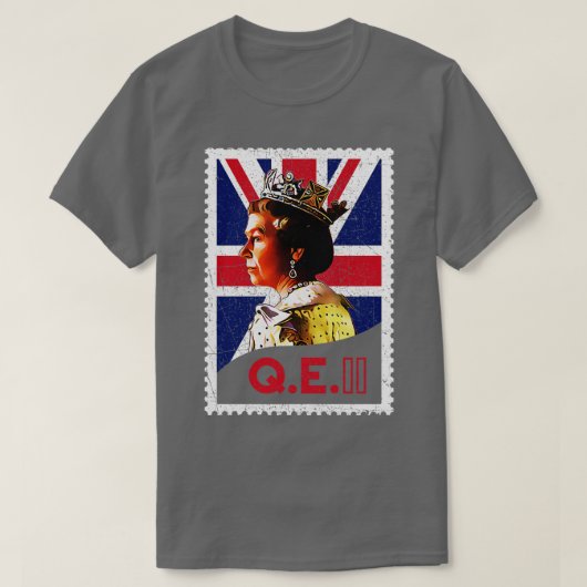British Queens Platinum Jubilee - Honoring The Eli T-Shirt (Design vorne)