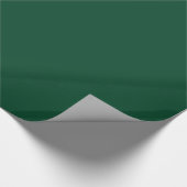 British Racing Green Geschenkpapier (Ecke)