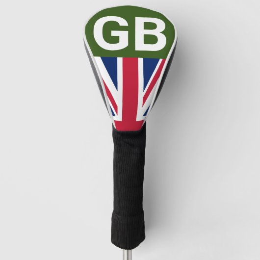 British Racing Green Golf Headcover (Vorderseite)