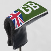 British Racing Green Golf Headcover (3/4 Vorderseite)