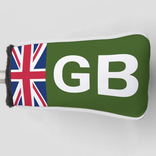 British Racing Green Golf Headcover (Vorderseite)