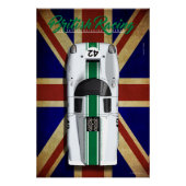 British Racing Lola T70 MKIII No.42 Poster (Vorderseite)