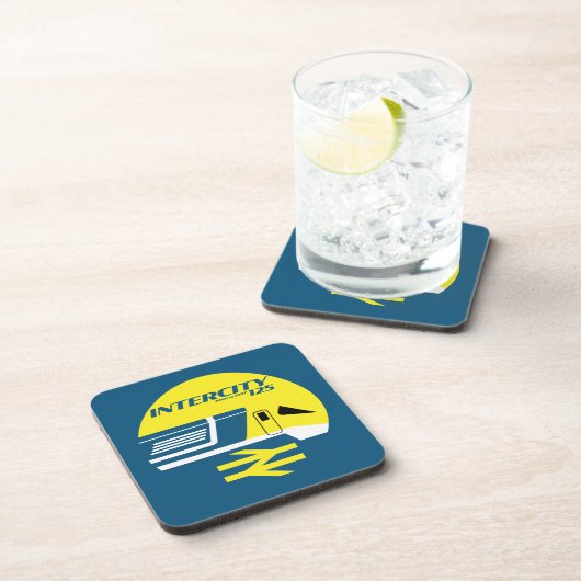 British Rail Intercity Classic Train Enthusiast Getränkeuntersetzer (Rechte Seite)