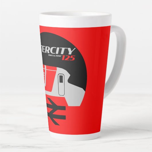 British Rail Intercity Classic Train Enthusiast Milchtasse (Rechte Ecke)