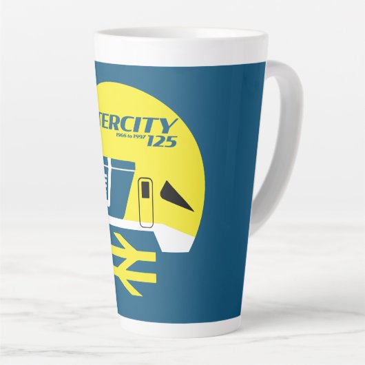 British Rail Intercity Classic Train Enthusiast Milchtasse (Rechte Ecke)