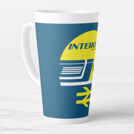 British Rail Intercity Classic Train Enthusiast Milchtasse (Linke Ecke)