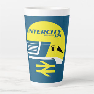 British Rail Intercity Classic Train Enthusiast Milchtasse