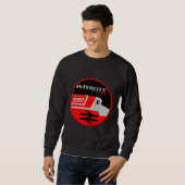 British Rail Intercity Classic Train Enthusiast Sweatshirt (Vorne ganz)