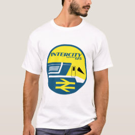 British Rail Intercity Classic Train Enthusiast T-Shirt