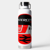 British Rail Intercity Classic Train Enthusiast Trinkflasche (Rückseite)