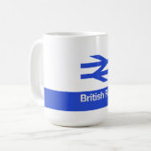 British Rail Tasse (Vorderseite Links)