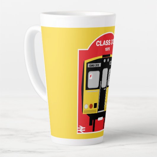 British Rail Train Geeks Milchtasse (Linke Ecke)