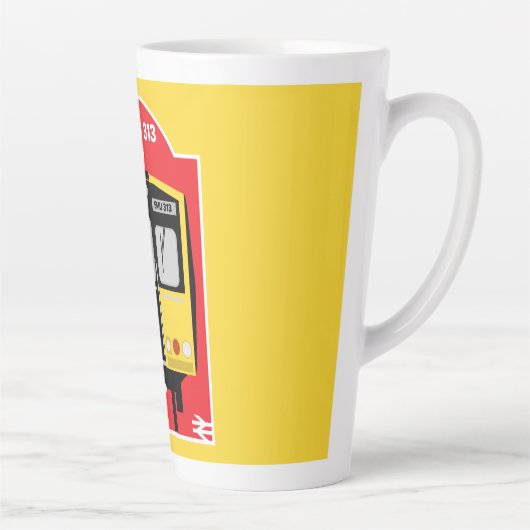 British Rail Train Geeks Milchtasse (Rechts)