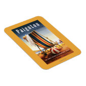 British Railways Beach Chair und Ball Poster Magnet (Rechte Seite)