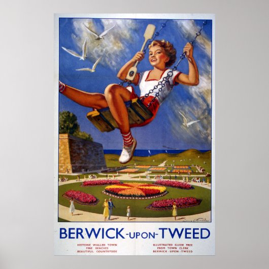 British Railways Berwick-upon-Tweed Poster (Vorne)