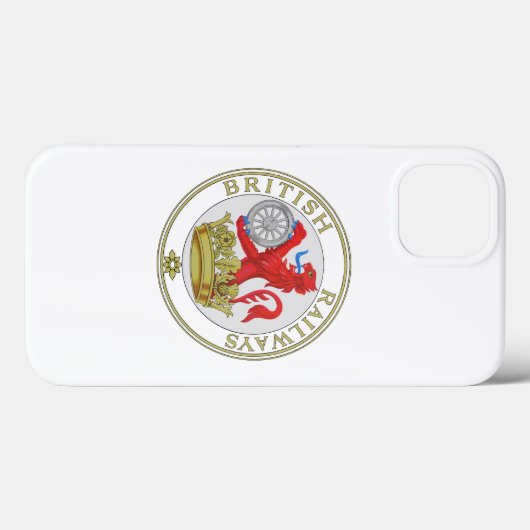 British Railways Lion logo Case-Mate iPhone Hülle (Rückseite (Horizontal))