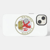 British Railways Löwenlogo iPhone Hülle (Rückseite (Horizontal))