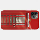 British Red Telefone Box Personalisiert Case-Mate iPhone Hülle (Rückseite (Horizontal))