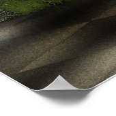 British Red Telefone Box Print Poster (Ecke)