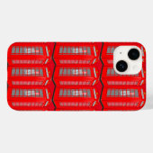 British Red Theme London Phone Booth Case-Mate iPhone Hülle (Rückseite (Horizontal))