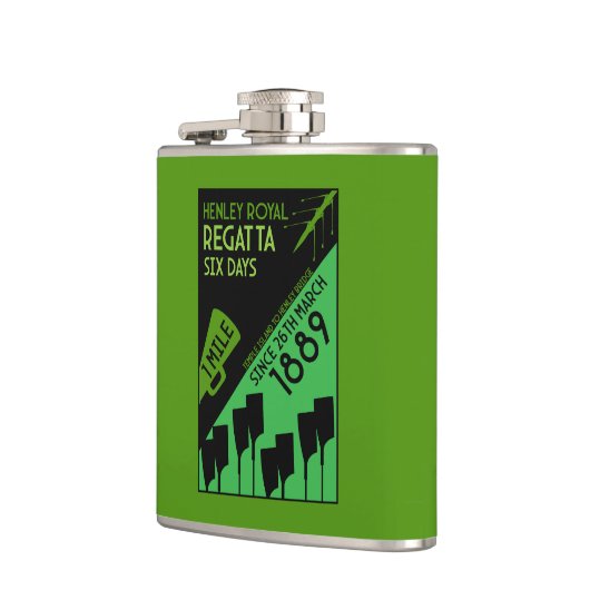 British River Thames Regatta Flachmann (Links)