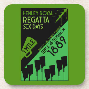 British River Thames Regatta Getränkeuntersetzer