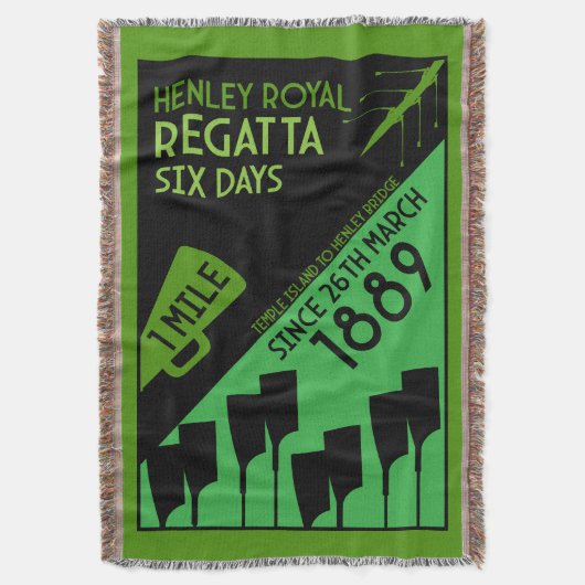 British River Thames Regatta Picnic Decke (Vorderseite Vertikal)