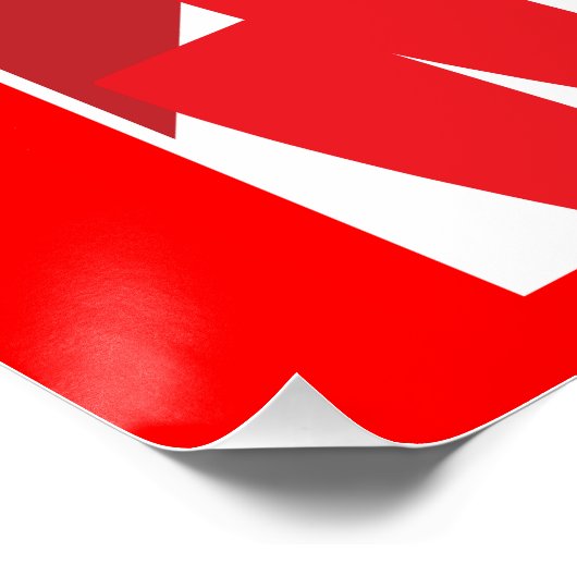 British River Thames Regatta Poster (Ecke)