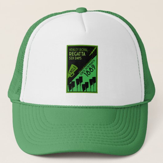 British River Thames Regatta Truckerkappe (Vorderseite)