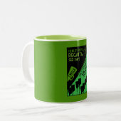 British River Thames Regatta Zweifarbige Tasse (Vorderseite Links)