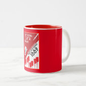 British River Thames Regatta Zweifarbige Tasse (VorderseiteRechts)