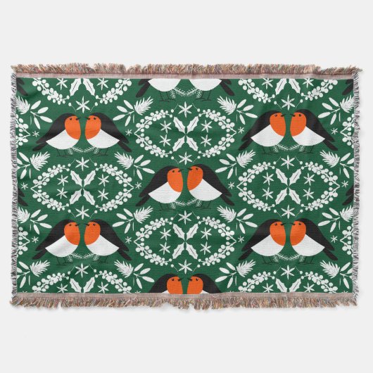 British Robin RedBrust Decke (Vorderseite)