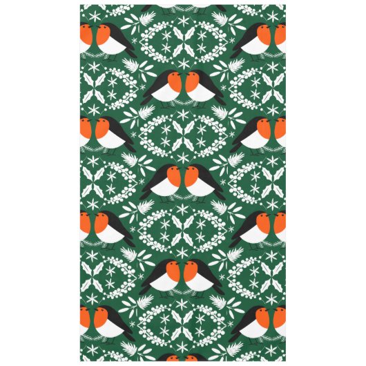 British Robin RedBrust Tischdecke (Vorderseite)