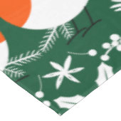 British Robin RedBrust Tischdecke (Schrägansicht)