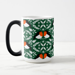 British Robin RedBrust Verwandlungstasse