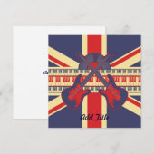 British Rock - Einladung zur Card (Vorne/Hinten)