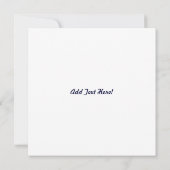 British Rock - Einladung zur Card (Rückseite)