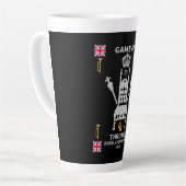 British Royal Coronation King Charles III Milchtasse (Linke Ecke)